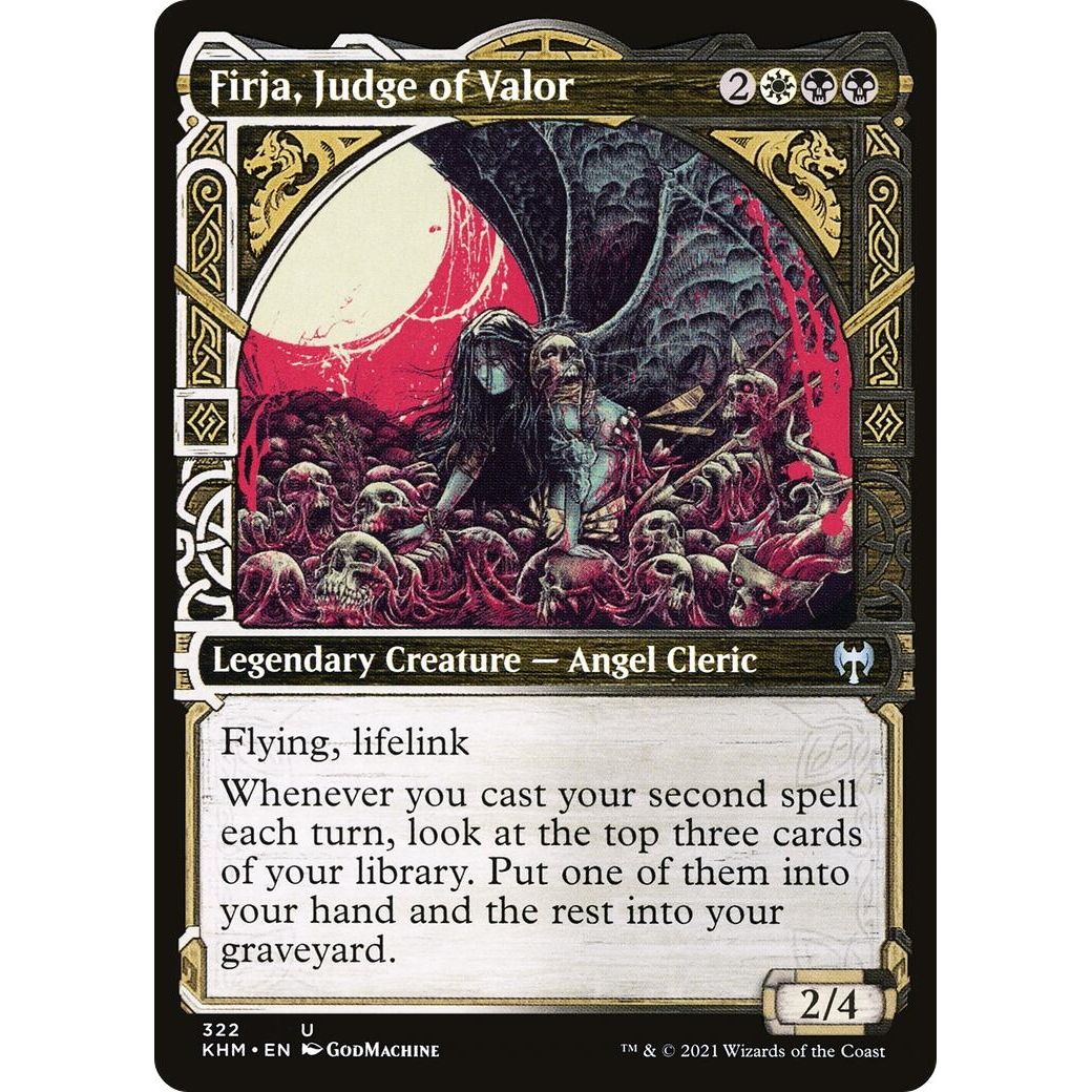 Image for Firja, Judge of Valor (Showcase) (322) (KHM) - Magic: The Gathering
