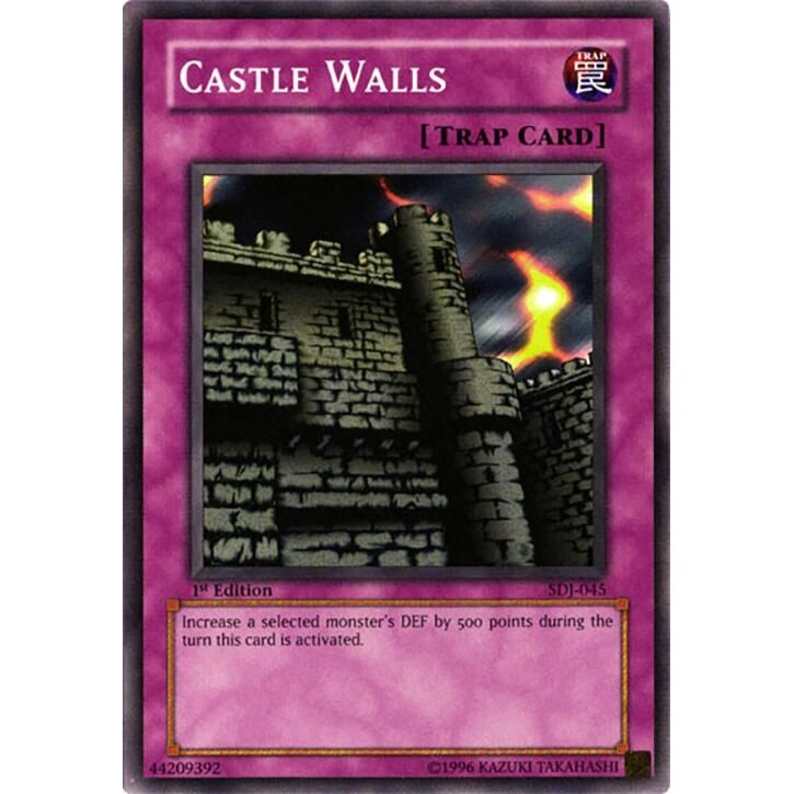 Image for Castle Walls (SDJ-045) (SDJ) - YuGiOh