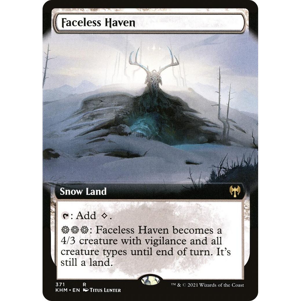 Image for Faceless Haven (Extended Art) (371) (KHM) - Magic: The Gathering