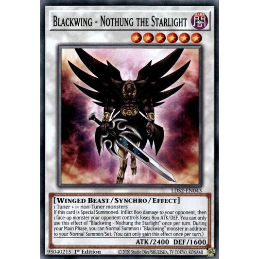 Image for Blackwing - Nothung the Starlight (LDS2-EN043) (LDS2) - YuGiOh