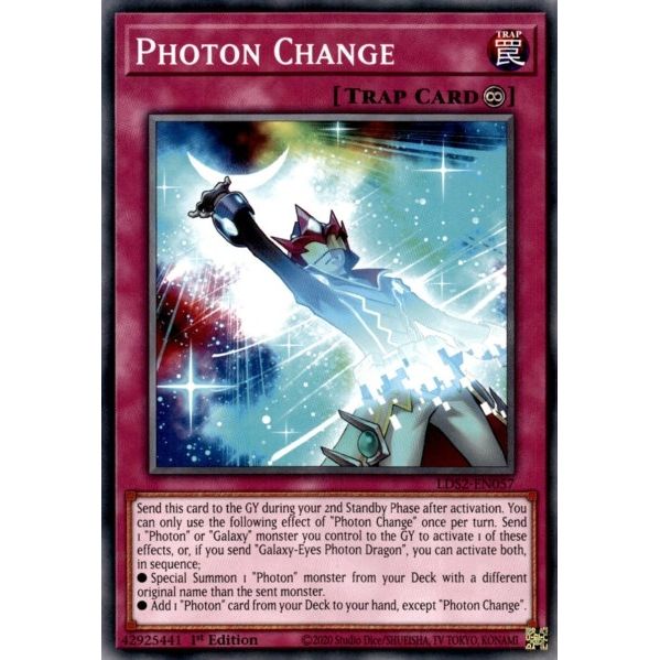 Image for Photon Change (LDS2-EN057) (LDS2) - YuGiOh
