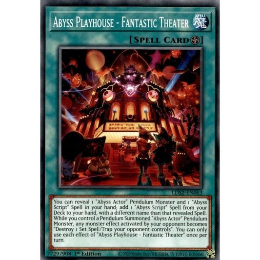 Image for Abyss Playhouse - Fantastic Theater (LDS2-EN063) (LDS2) - YuGiOh