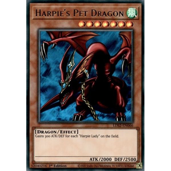 Image for Harpie's Pet Dragon (LDS2-EN066) (LDS2) - YuGiOh