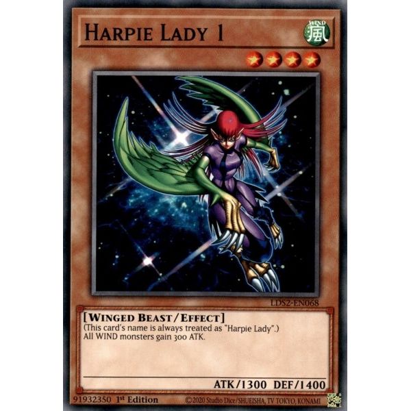 Image for Harpie Lady 1 (LDS2-EN068) (LDS2) - YuGiOh