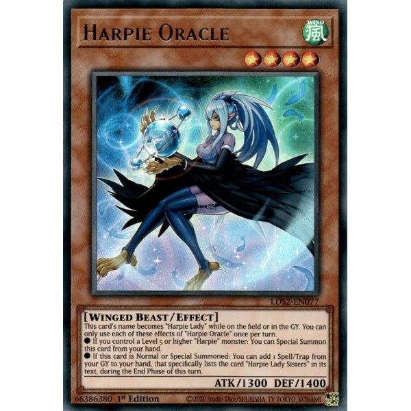 Image for Harpie Oracle (LDS2-EN077) (LDS2) - YuGiOh