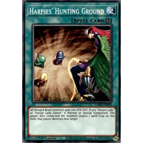 Image for Harpies' Hunting Ground (LDS2-EN081) (LDS2) - YuGiOh