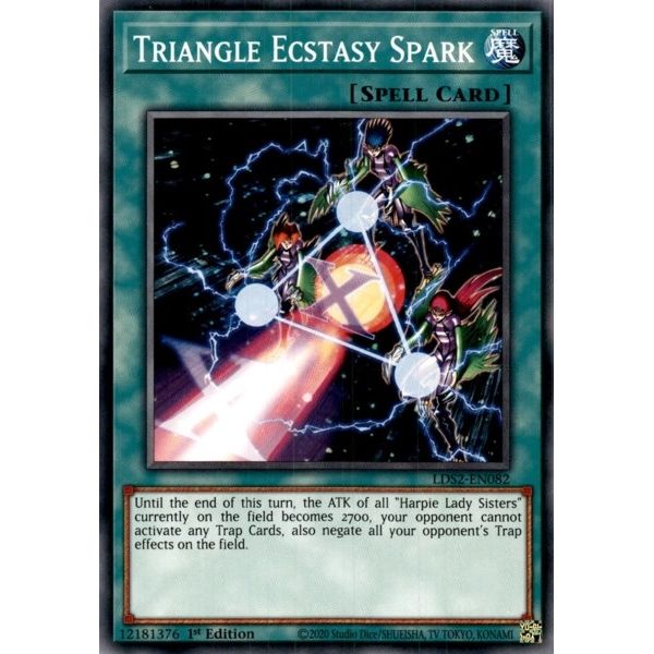 Image for Triangle Ecstasy Spark (LDS2-EN082) (LDS2) - YuGiOh