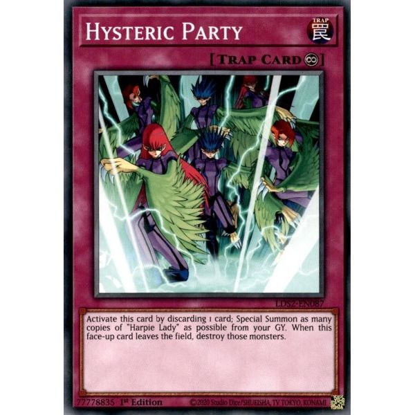 Image for Hysteric Party (LDS2-EN087) (LDS2) - YuGiOh