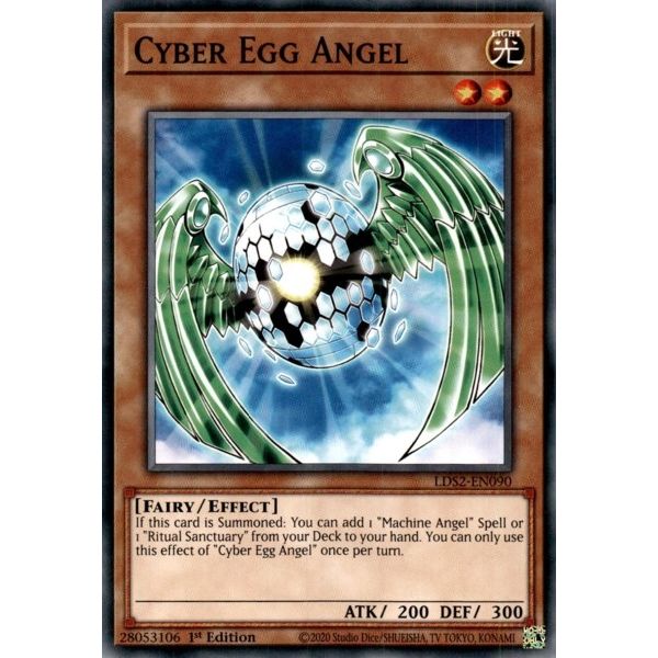 Image for Cyber Egg Angel (LDS2-EN090) (LDS2) - YuGiOh