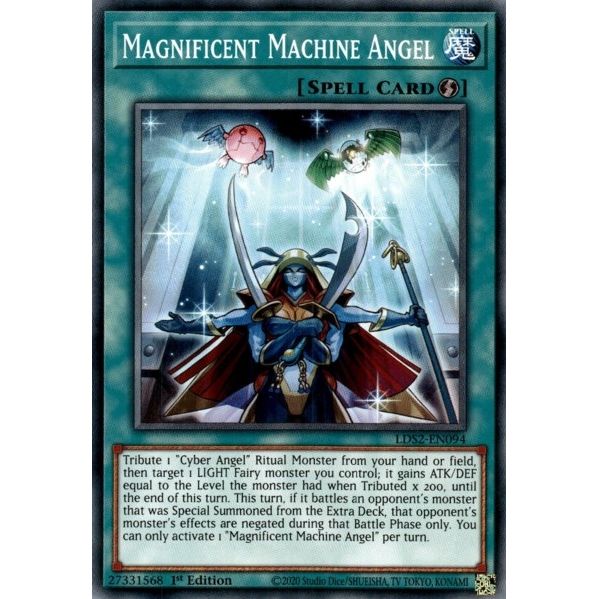 Image for Magnificent Machine Angel (LDS2-EN094) (LDS2) - YuGiOh