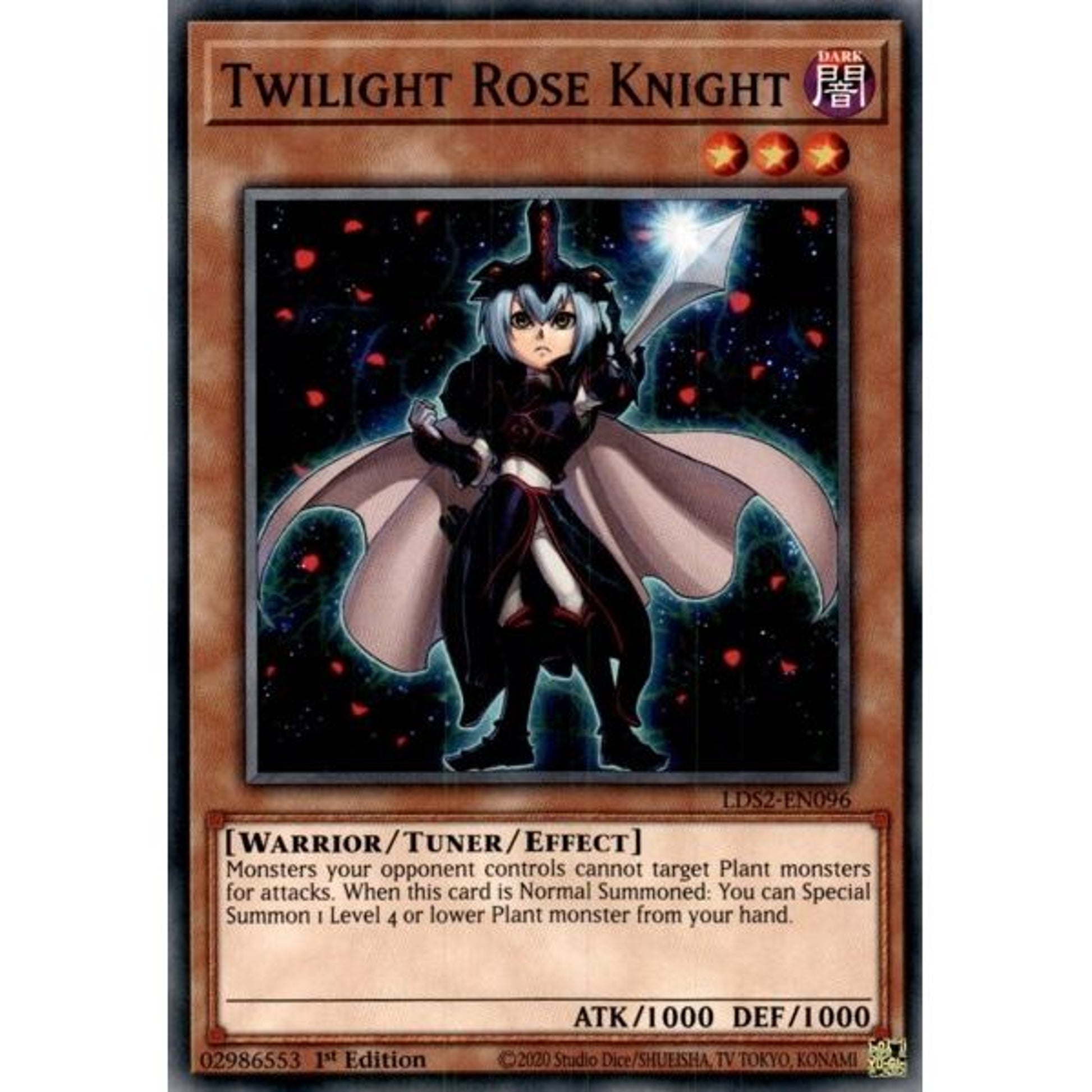 Image for Twilight Rose Knight (LDS2-EN096) (LDS2) - YuGiOh