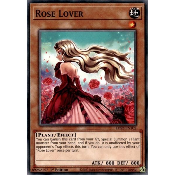 Image for Rose Lover (LDS2-EN102) (LDS2) - YuGiOh