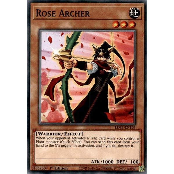 Image for Rose Archer (LDS2-EN105) (LDS2) - YuGiOh
