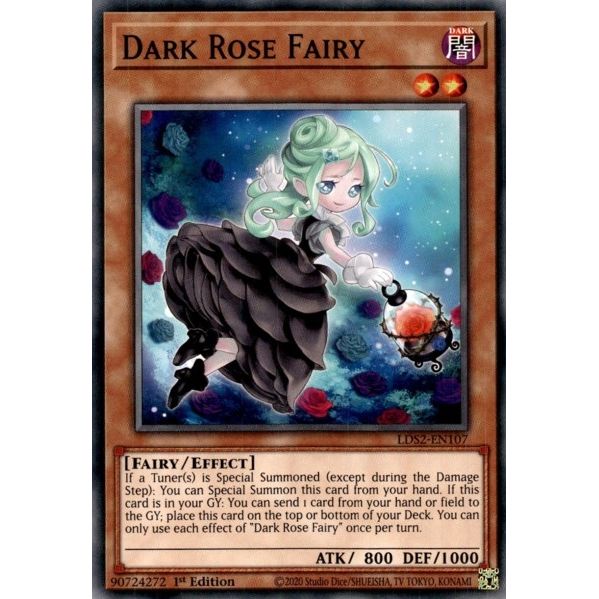 Image for Dark Rose Fairy (LDS2-EN107) (LDS2) - YuGiOh