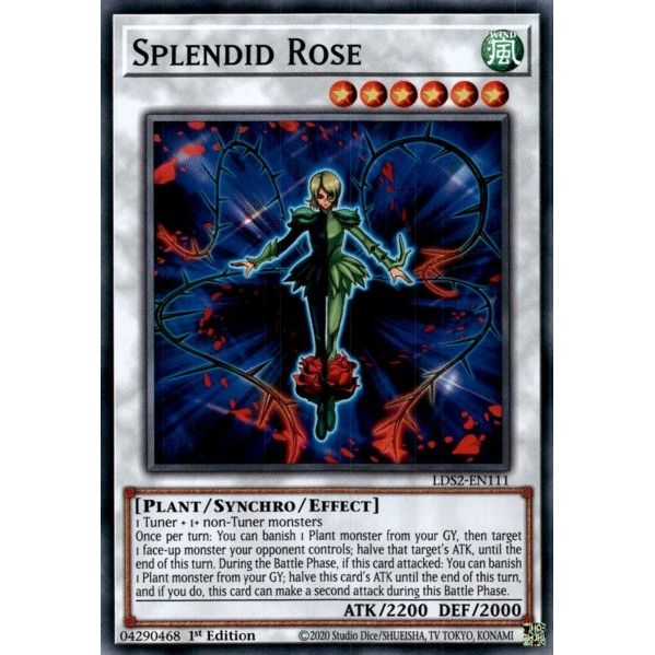 Image for Splendid Rose (LDS2-EN111) (LDS2) - YuGiOh