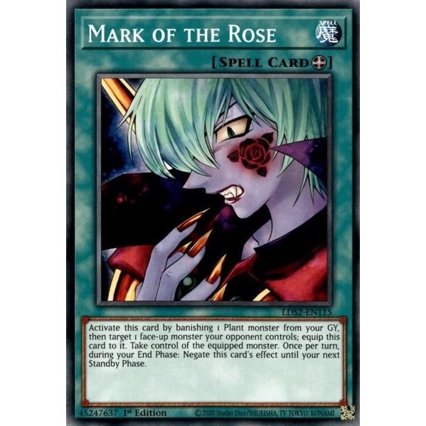 Image for Mark of the Rose (LDS2-EN115) (LDS2) - YuGiOh
