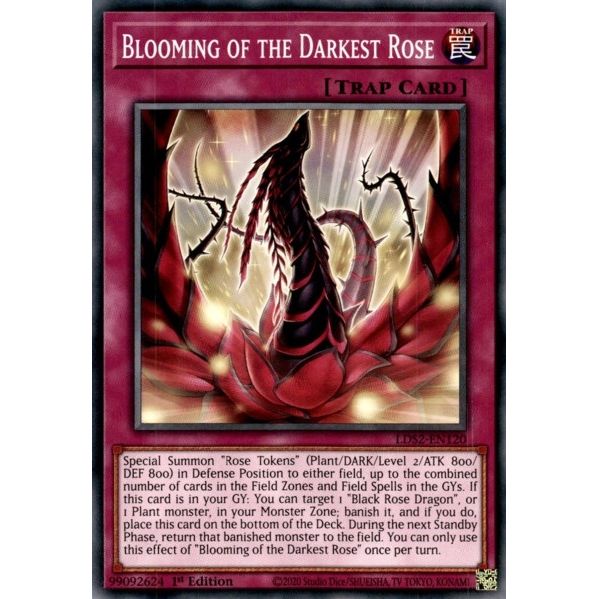 Image for Blooming of the Darkest Rose (LDS2-EN120) (LDS2) - YuGiOh