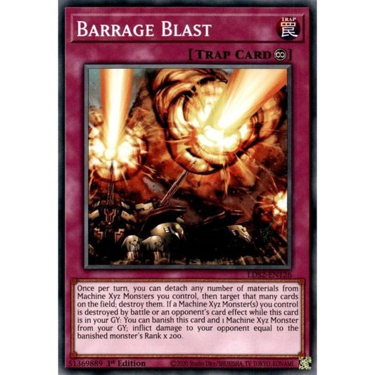 Image for Barrage Blast (LDS2-EN126) (LDS2) - YuGiOh
