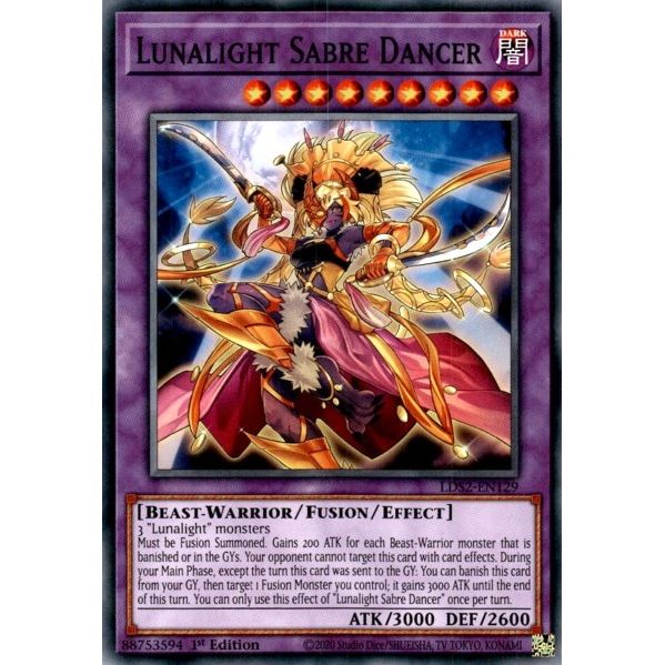 Image for Lunalight Sabre Dancer (LDS2-EN129) (LDS2) - YuGiOh