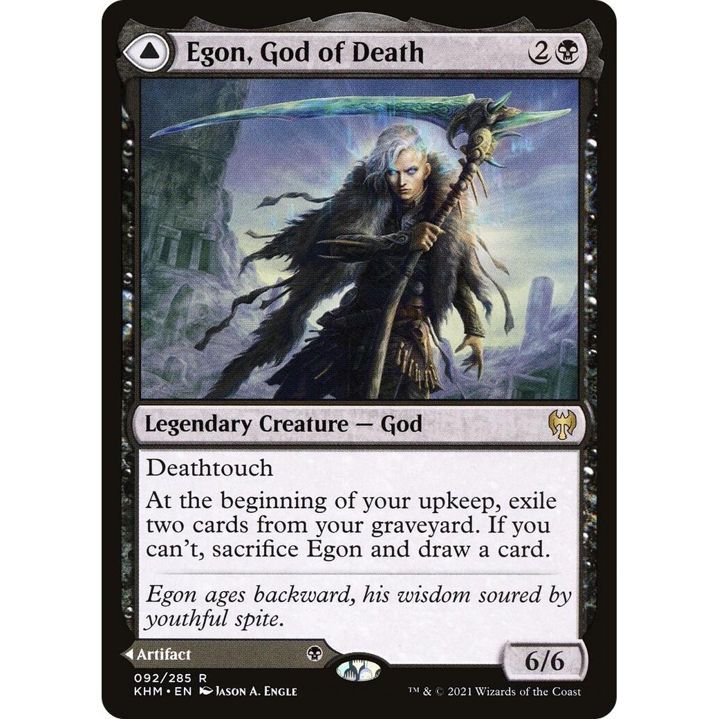 Image for Egon, God of Death (92) (KHM) - Magic: The Gathering