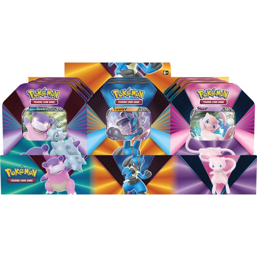 Image for V Forces Tin Display - Pokemon