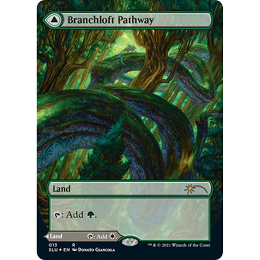 Image for Branchloft Pathway (Borderless) (13) (SLU) - Magic: The Gathering