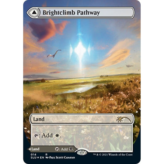 Image for Brightclimb Pathway (Borderless) (14) (SLU) - Magic: The Gathering