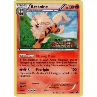 Image for Arcanine - 12/99 (Prerelease) [Staff] (12/99) (PR) - Pokemon