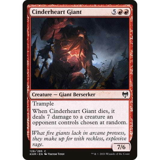 Image for Cinderheart Giant (126) (KHM) - Magic: The Gathering