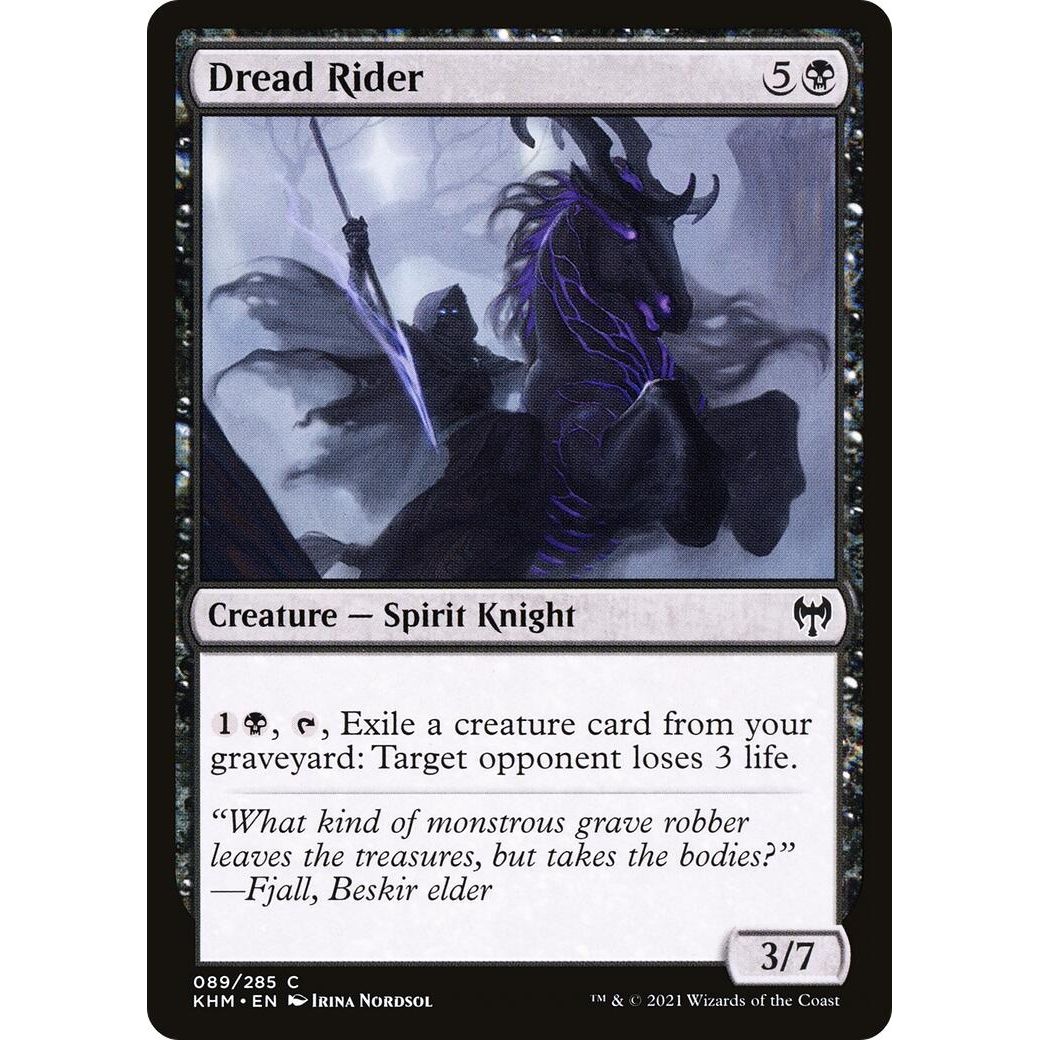 Image for Dread Rider (89) (KHM) - Magic: The Gathering