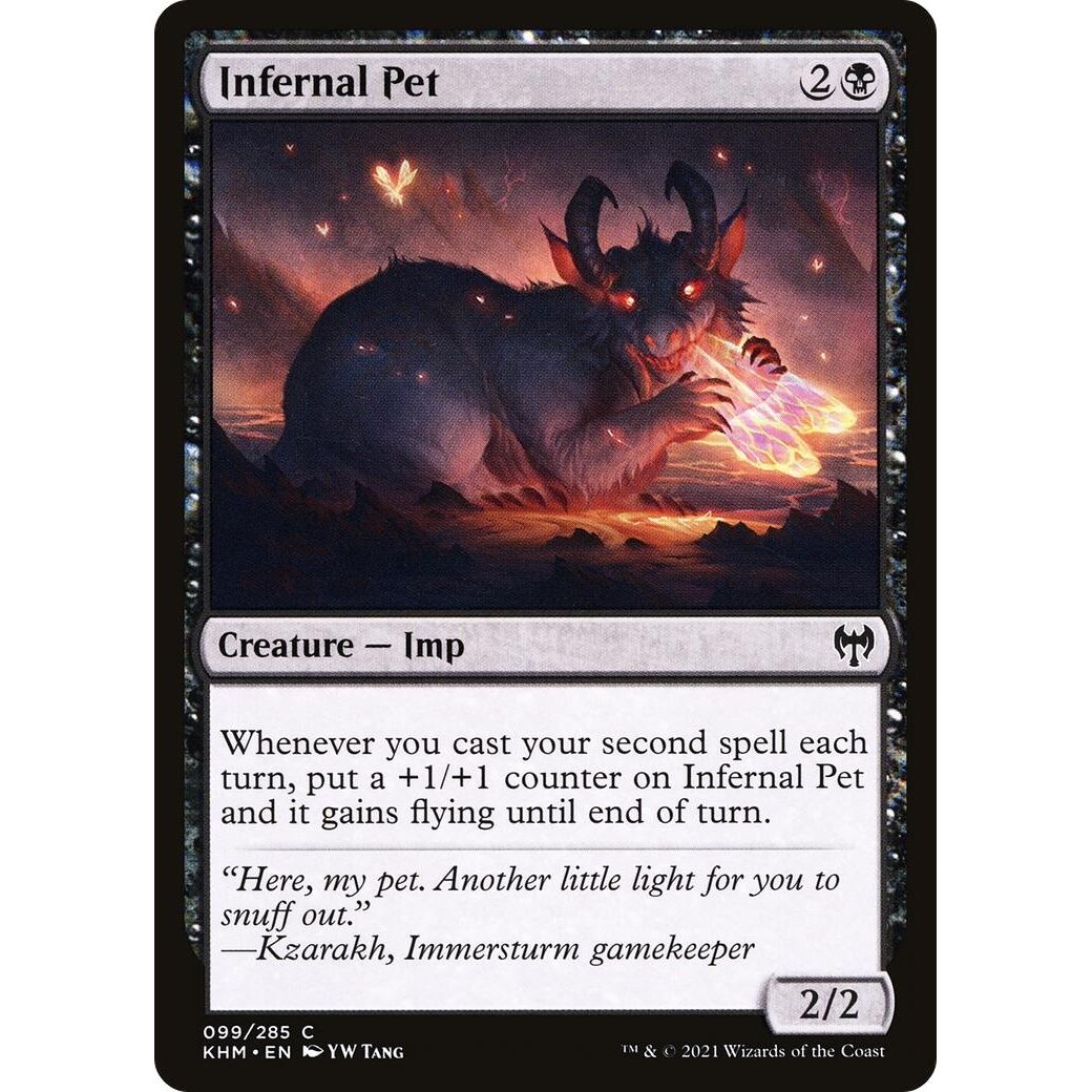 Image for Infernal Pet (99) (KHM) - Magic: The Gathering