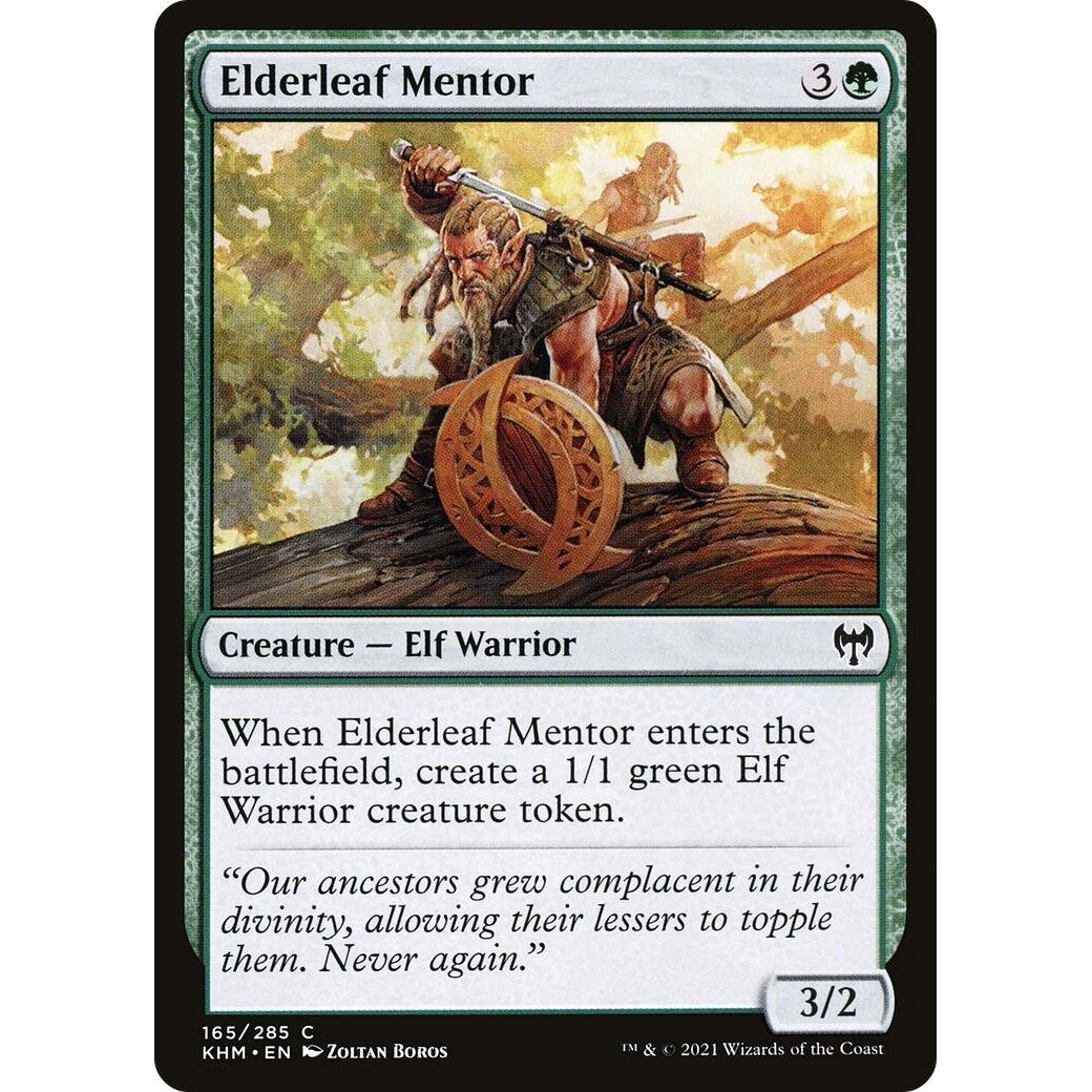 Image for Elderleaf Mentor (165) (KHM) - Magic: The Gathering