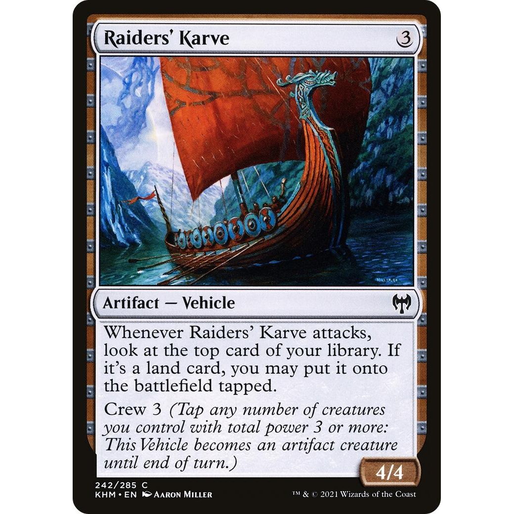 Image for Raiders' Karve (242) (KHM) - Magic: The Gathering