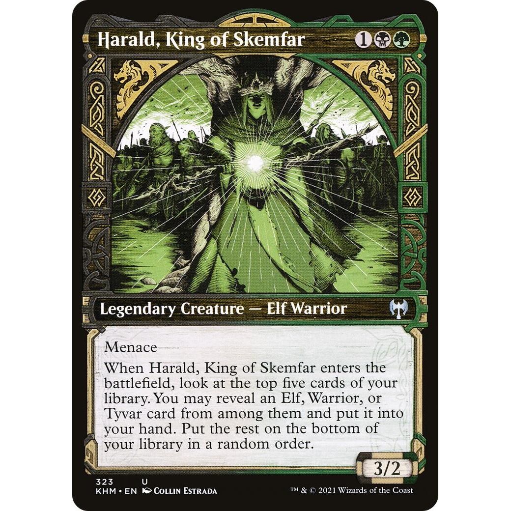 Image for Harald, King of Skemfar (Showcase) (323) (KHM) - Magic: The Gathering