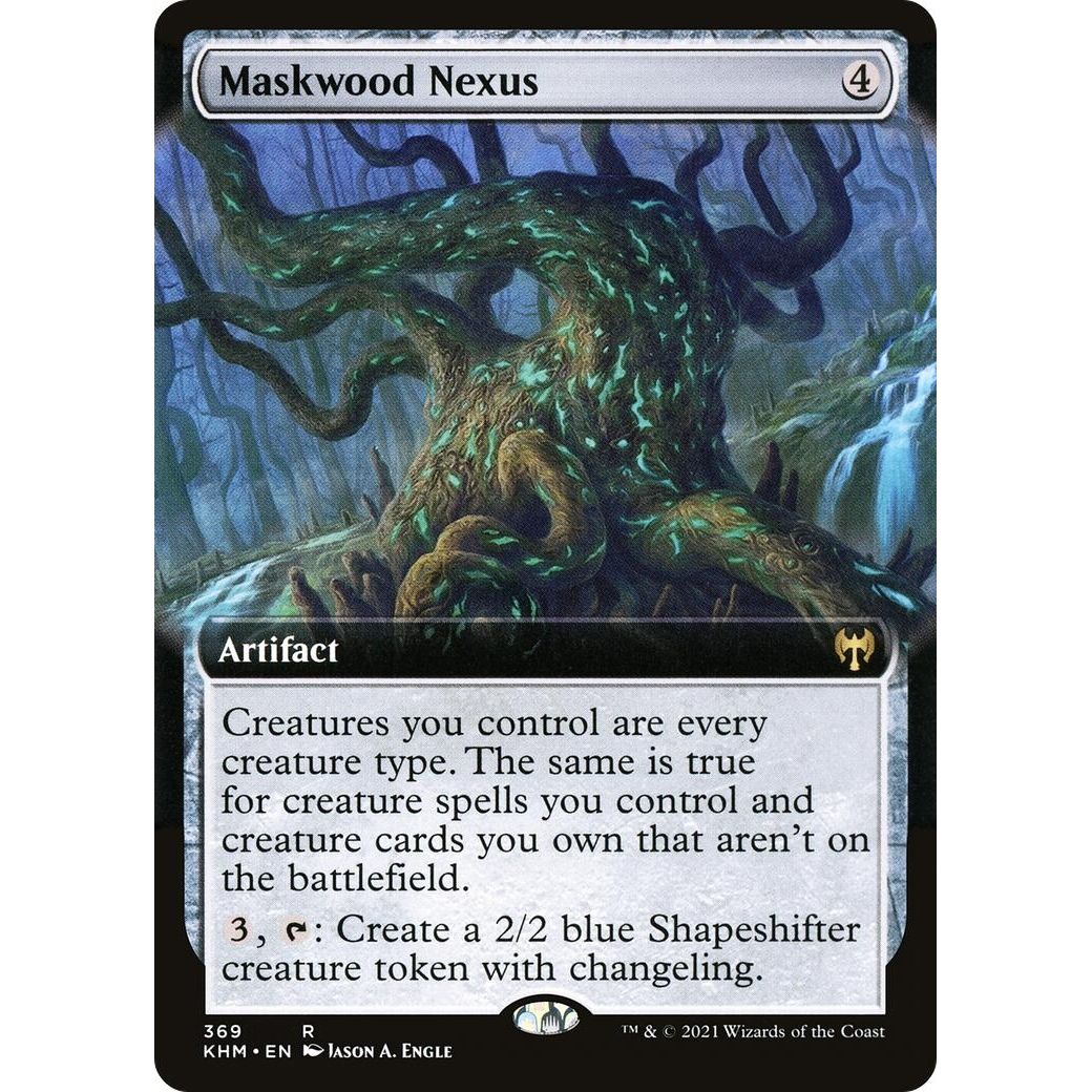 Image for Maskwood Nexus (Extended Art) (369) (KHM) - Magic: The Gathering
