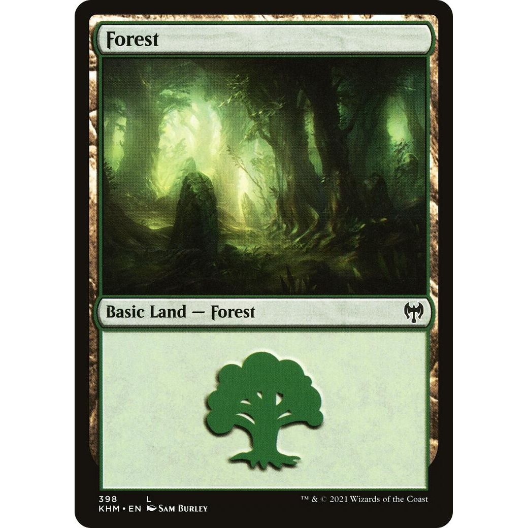 Image for Forest (398) (KHM) - Magic: The Gathering