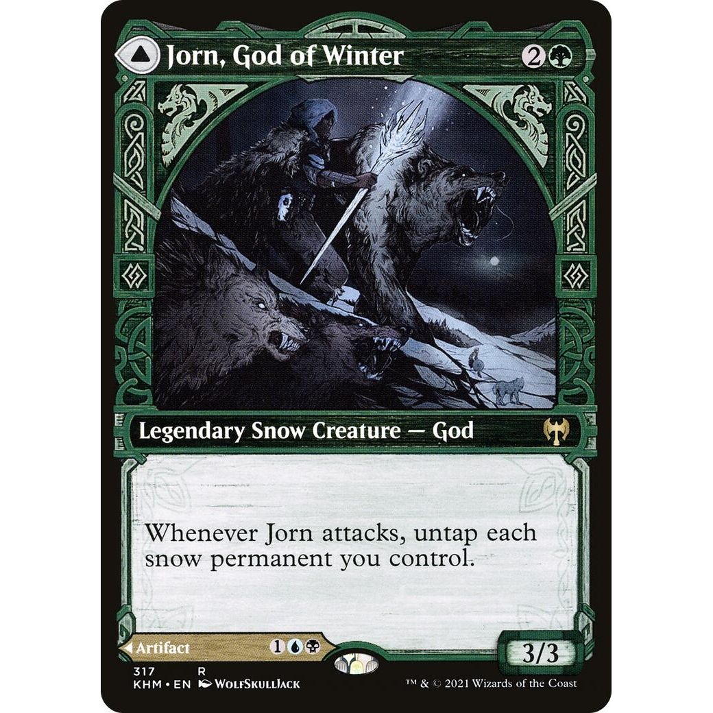Image for Jorn, God of Winter (Showcase) (317) (KHM) - Magic: The Gathering