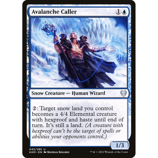Image for Avalanche Caller (45) (KHM) - Magic: The Gathering