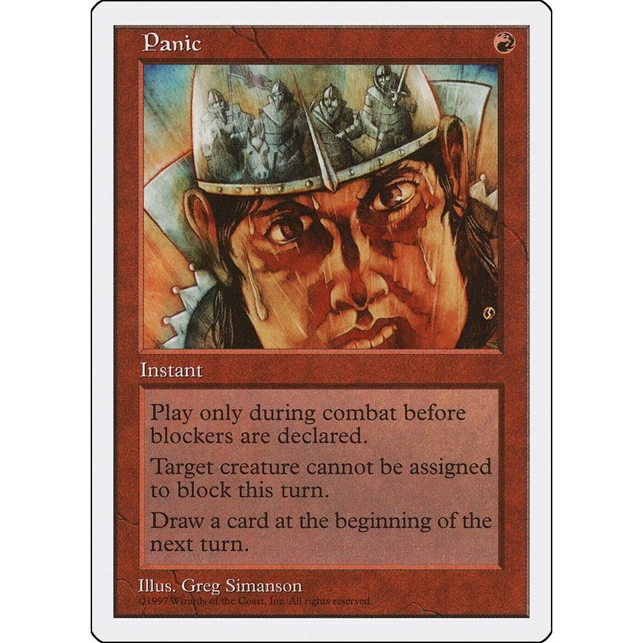 Image for Panic (5ED) - Magic: The Gathering
