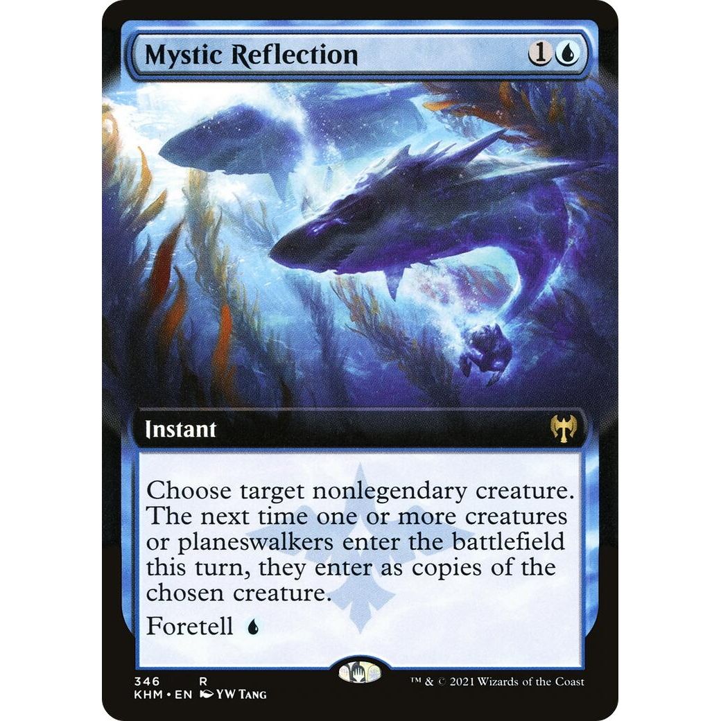 Image for Mystic Reflection (Extended Art) (346) (KHM) - Magic: The Gathering