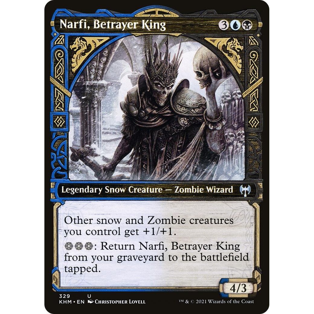 Image for Narfi, Betrayer King (Showcase) (329) (KHM) - Magic: The Gathering