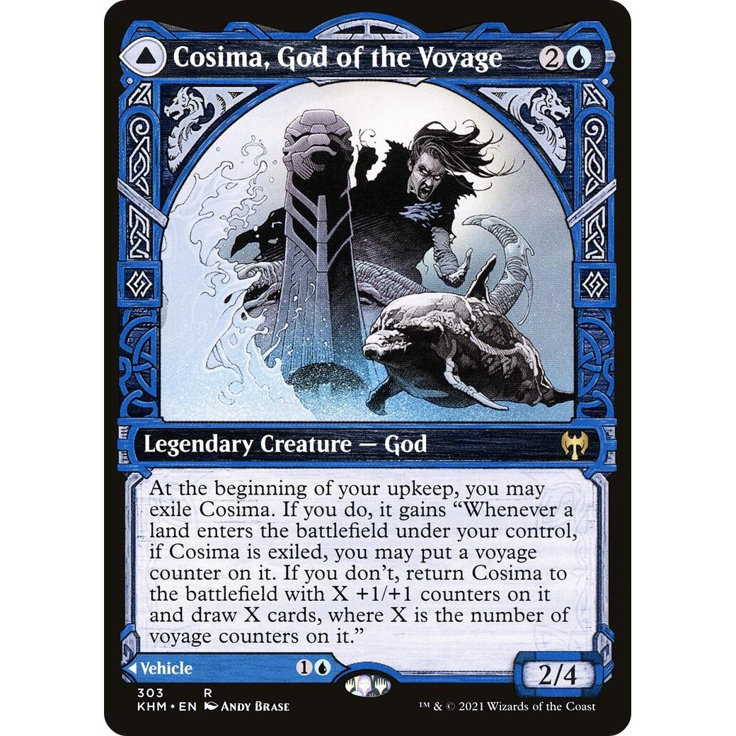 Image for Cosima, God of the Voyage (Showcase) (303) (KHM) - Magic: The Gathering
