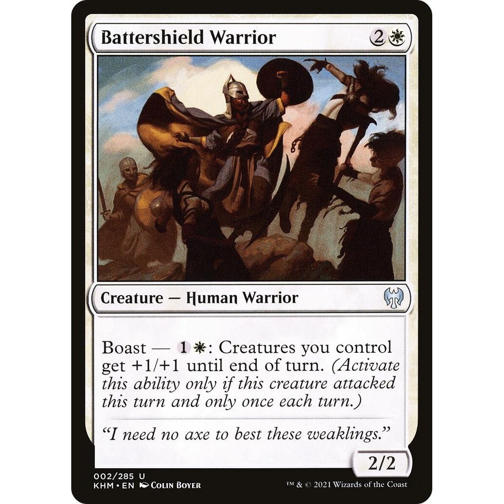 Image for Battershield Warrior (2) (KHM) - Magic: The Gathering
