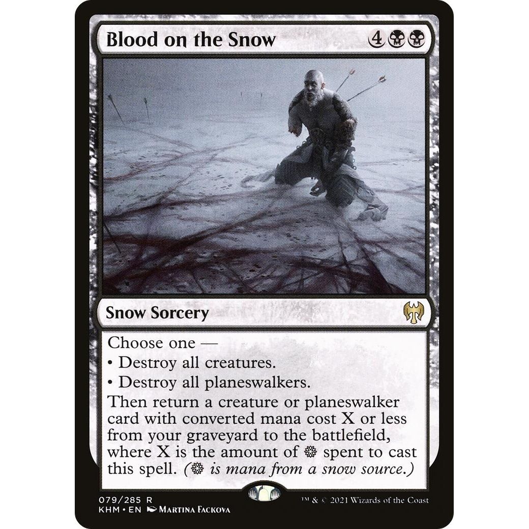 Image for Blood on the Snow (79) (KHM) - Magic: The Gathering