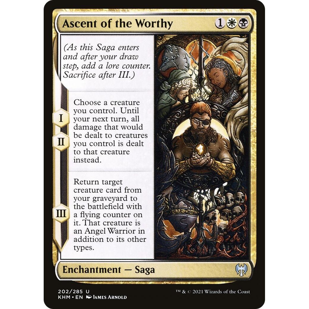 Image for Ascent of the Worthy (202) (KHM) - Magic: The Gathering