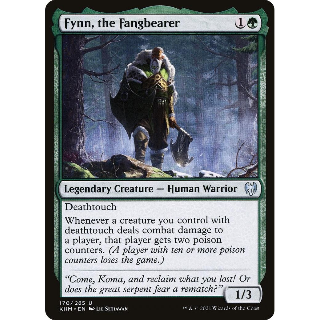 Image for Fynn, the Fangbearer (170) (KHM) - Magic: The Gathering