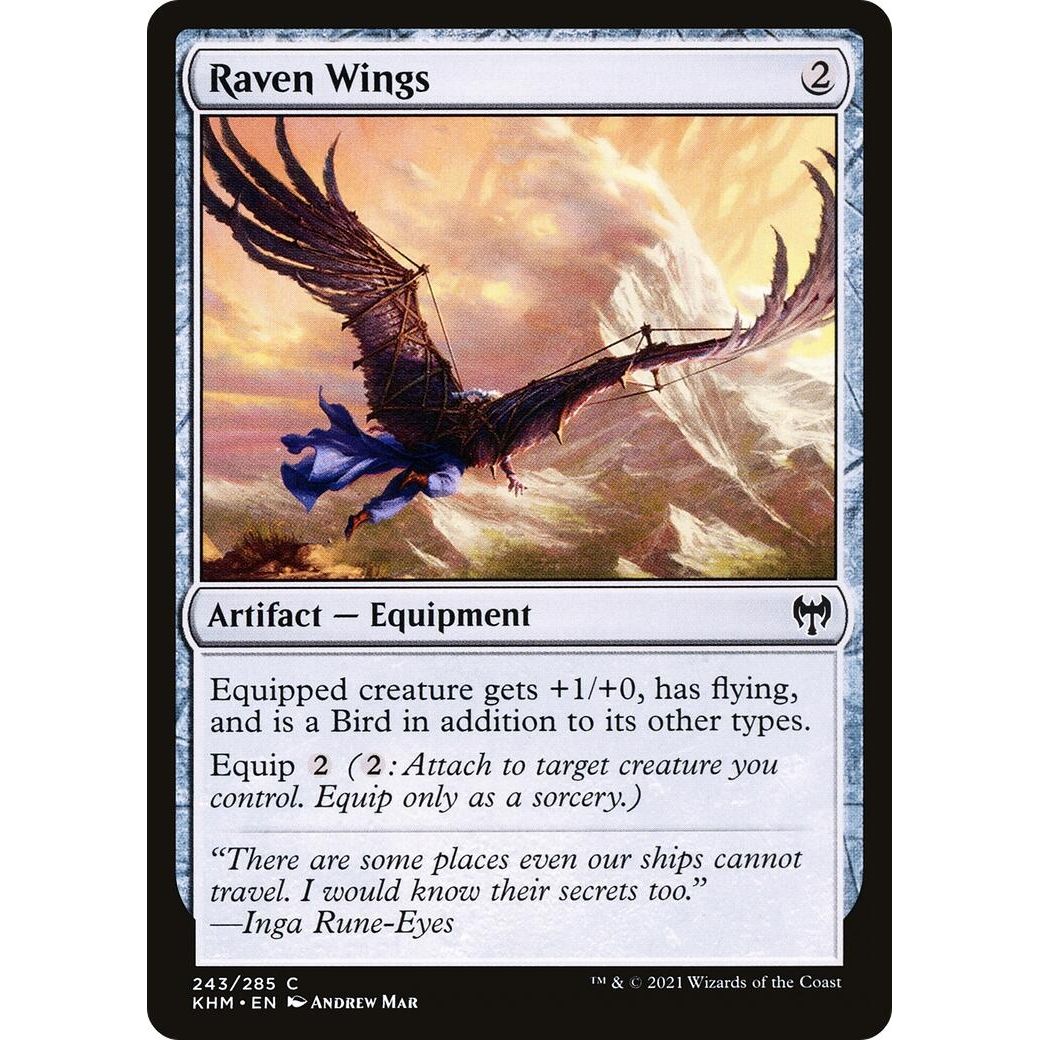 Image for Raven Wings (243) (KHM) - Magic: The Gathering