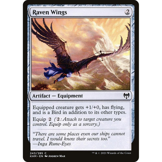 Image for Raven Wings (243) (KHM) - Magic: The Gathering