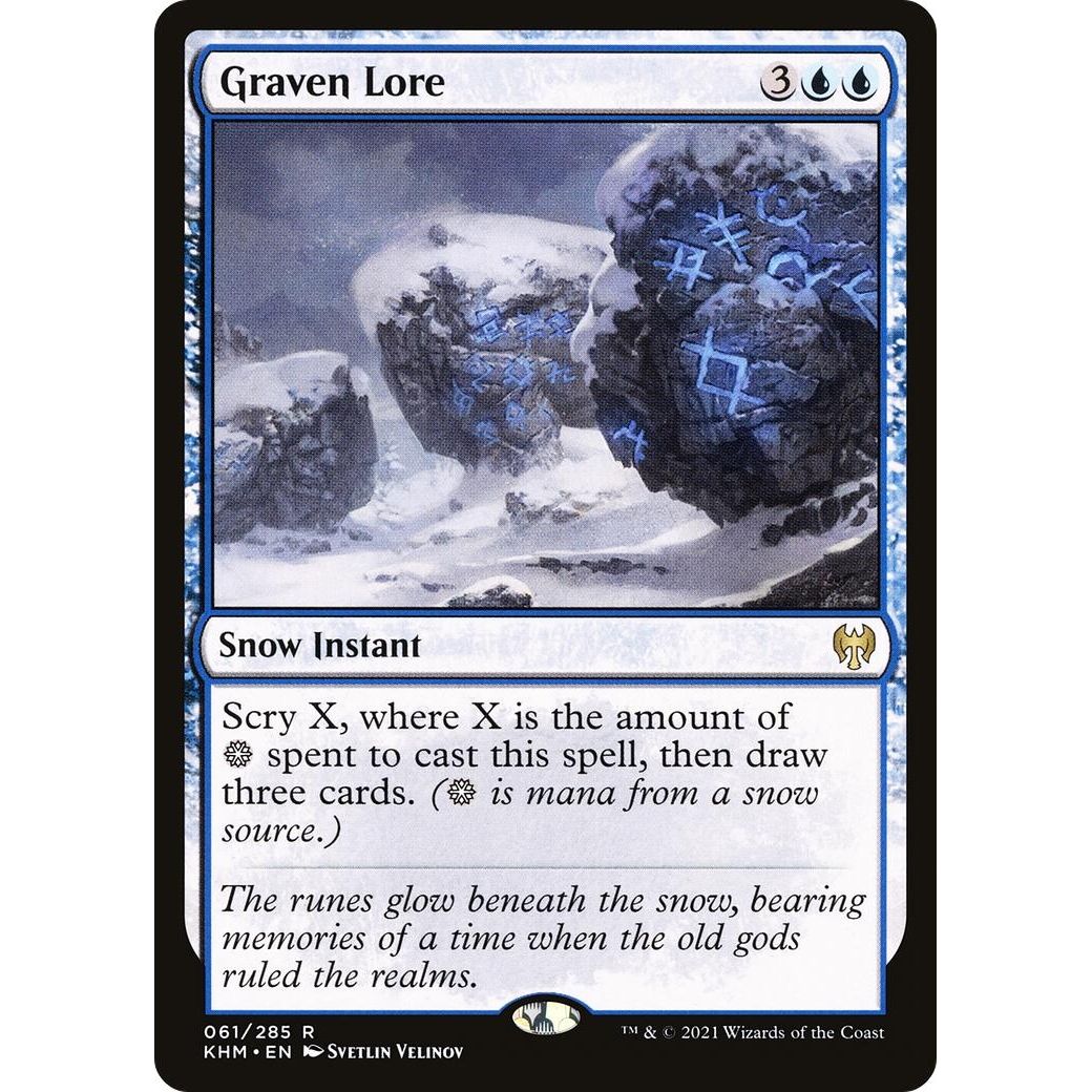Image for Graven Lore (61) (KHM) - Magic: The Gathering
