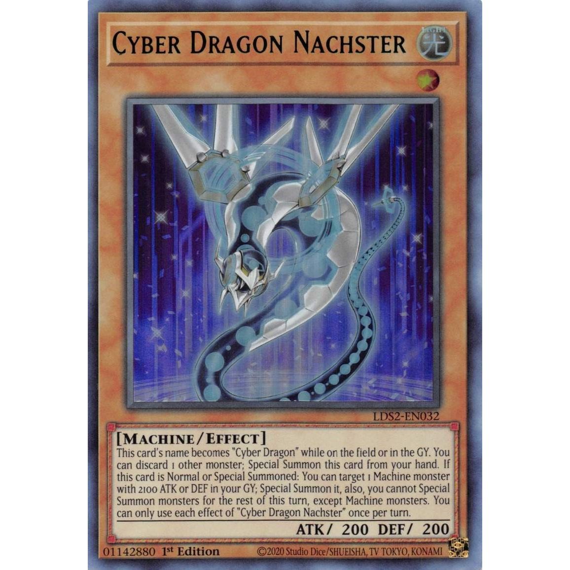 Image for Cyber Dragon Nachster (Green) (LDS2-EN032) (LDS2) - YuGiOh